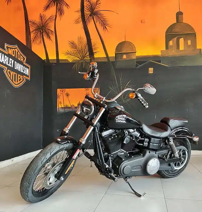 Harley-Davidson Rental, Street Bob. Jaco Beach, Costa Rica