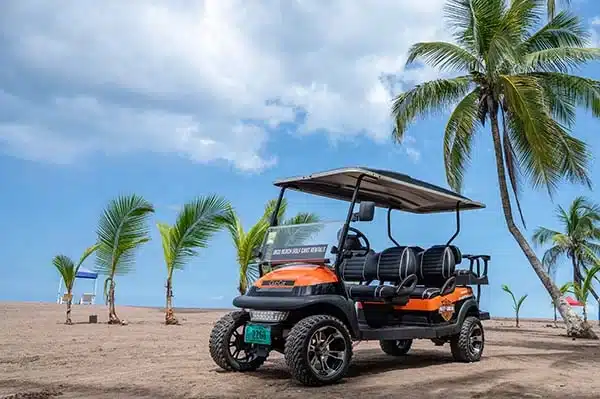 6 Person Golf Cart in Jaco, Costa Rica for Rent | Jaco Beach Golf Carts