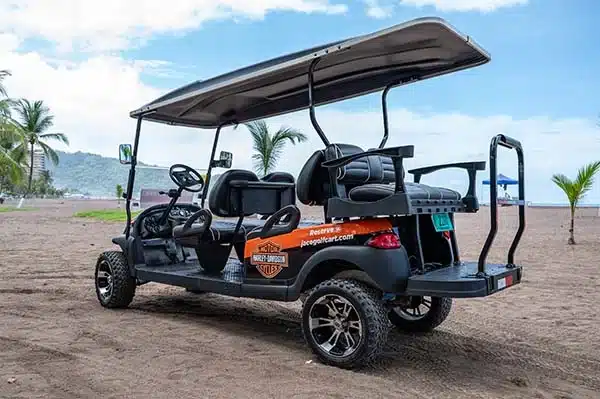 6 Person Golf Cart in Jaco, Costa Rica for Rent | Jaco Beach Golf Carts