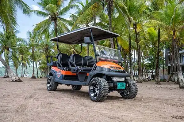6 Person Golf Cart in Jaco, Costa Rica for Rent | Jaco Beach Golf Carts