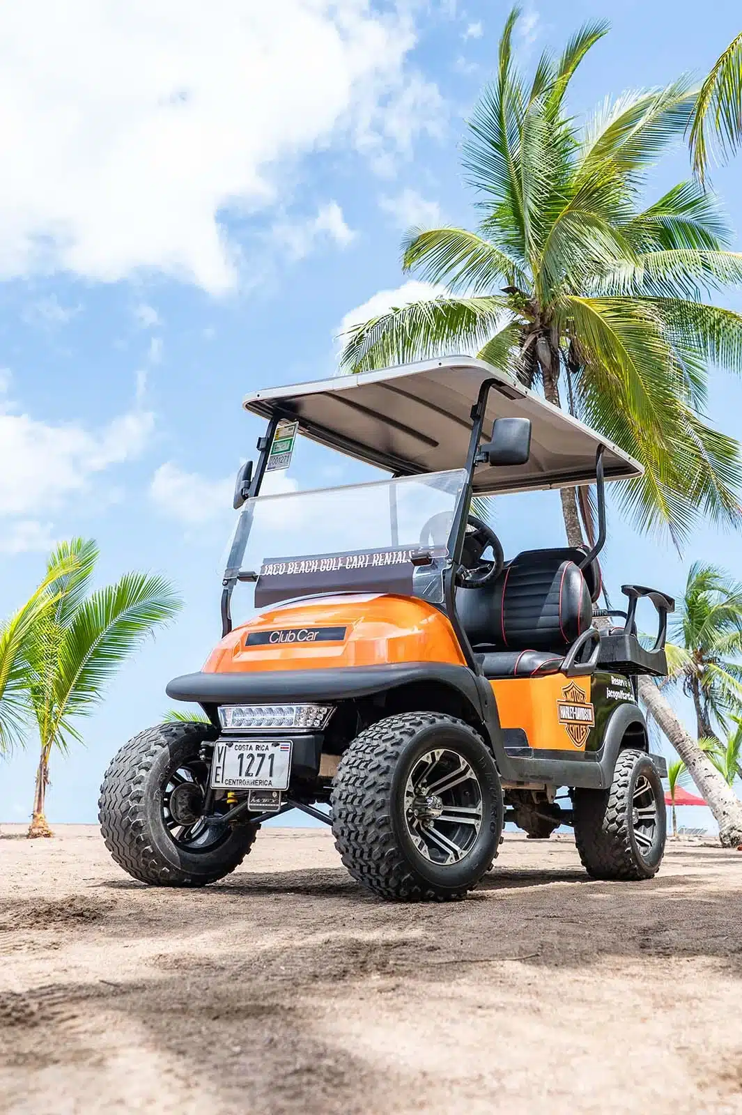 Jaco Beach Golf Cart Rentals 4 Seater Golf Cart Rental in Jaco, Costa Rica